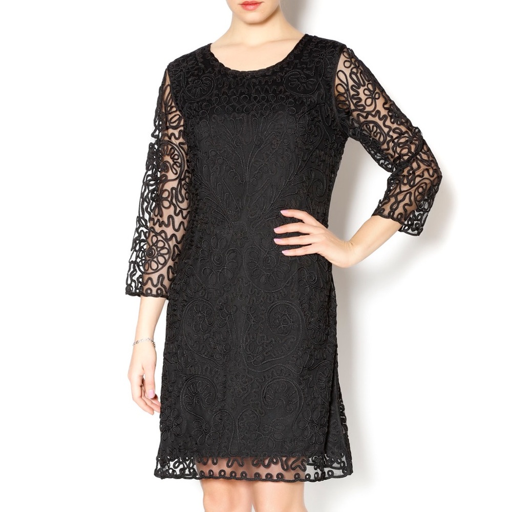 Squiggle Lace Dress